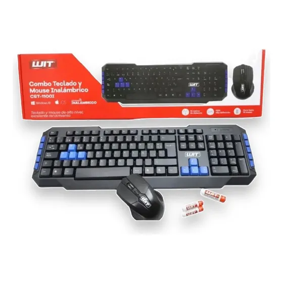 Combo De Teclado Y Mouse Inalambrico