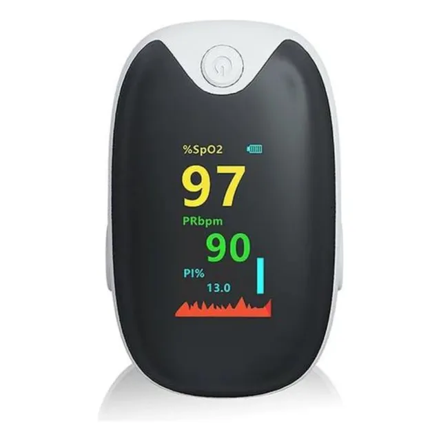 Oximetro Para Dedo Con Pantalla Led De Pila Bluethooth
