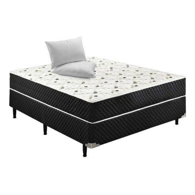 Cama Box De Casal Ortopédica Conjugada Tamanho 52x138x188