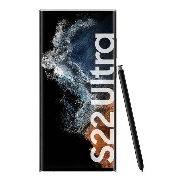 Samsung Galaxy S22 Ultra (Snapdragon) 5G Dual SIM 256 GB phantom white 12 GB RAM - Excelente (Reacondicionado)