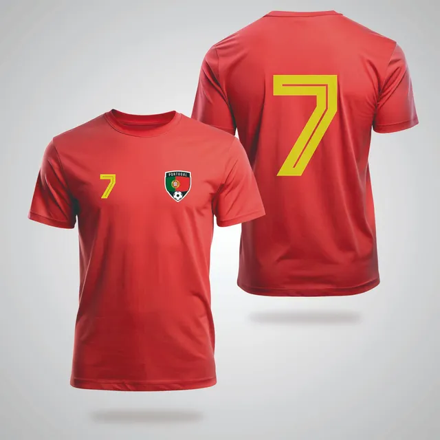 Camiseta Dry Fit Seleção Portugal Camisa Torcedor Cr7