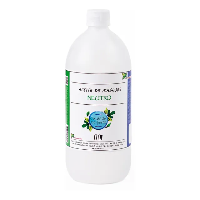 Aceite De Masajes Neutro - Sin Fragancia - 1 Litro