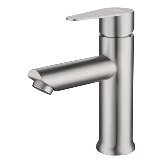 Grifería Institucional B Para Baño Brush Nickel Bari