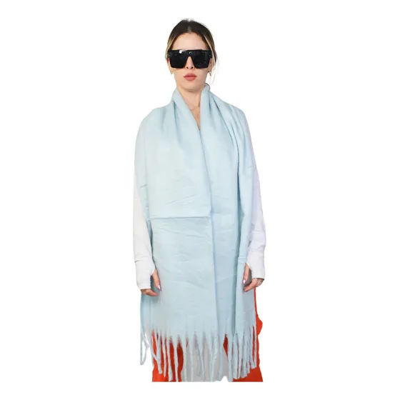 Bufanda Lana Nube Ruana Pashmina Suave Abrigada Trendy