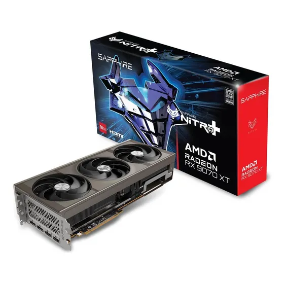 Tarjeta De Video Sapphire Nitro+ Radeon Rx 9070 Xt 16gb Ddr6