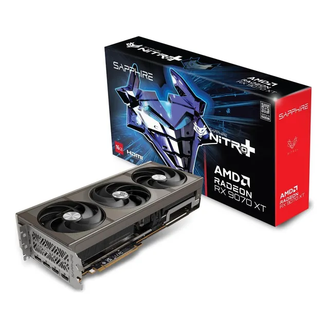 Tarjeta De Video Sapphire Nitro+ Radeon Rx 9070 Xt 16gb Ddr6