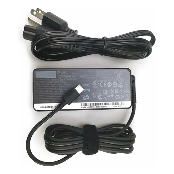 Cargador Para Lenovo Tipo-c Usb-c 20v 3.25a 65w Adlx65ycc3a