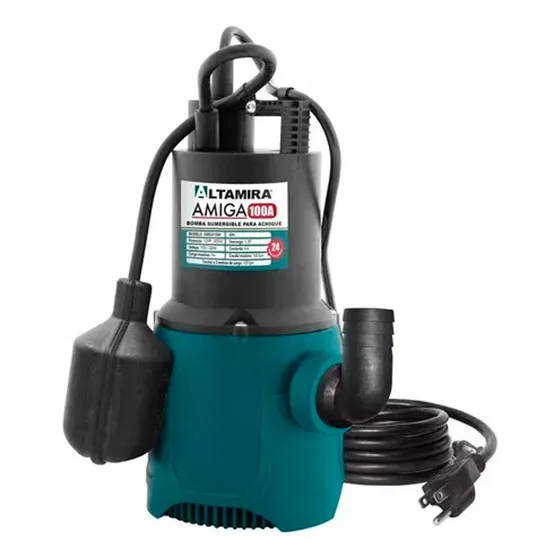 Bomba Sumergible Para Agua Sucia 1/2 Hp 115 V Amiga 100a