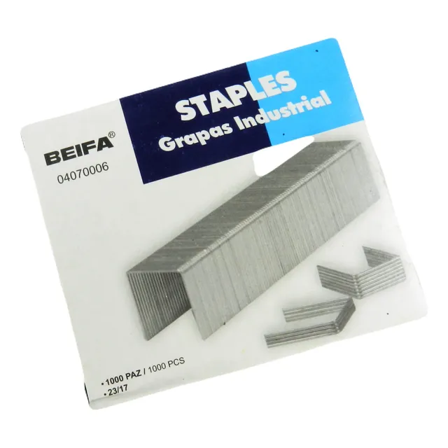 Grapas Para Encuadernacion 160 Hojas 23/17 3 Cajas
