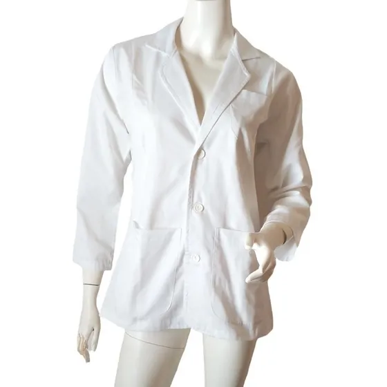 Chaqueta Blusa Medicina Lab. Farmacia Dama Talla S Mujer