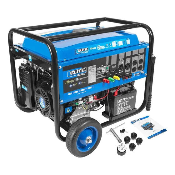 Generador portátil Elite 2g80 7.5 kW monofásico con tecnología AVR 110/220