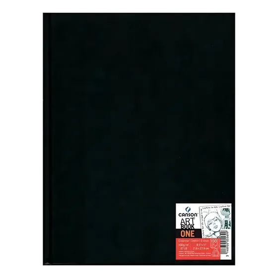 Libreta Canson Art Book One A4. Color Blanco