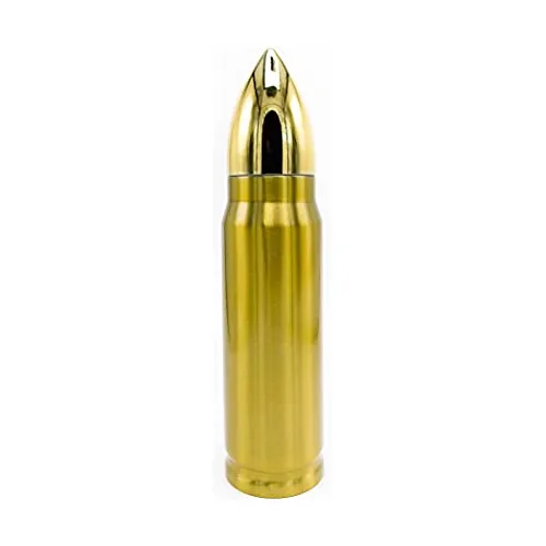 Botella De Termos Con Forma De Bala Gourmet Calibre - 5wtrt