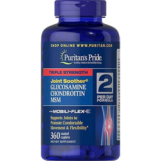 Puritan's Pride, Glucosamina, Condroitina, Msm,