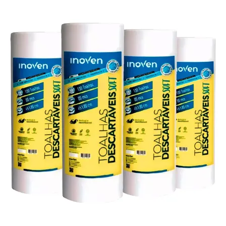 Toalha Descartável Pet Soft Banho Tosa 400un 45x80 Original