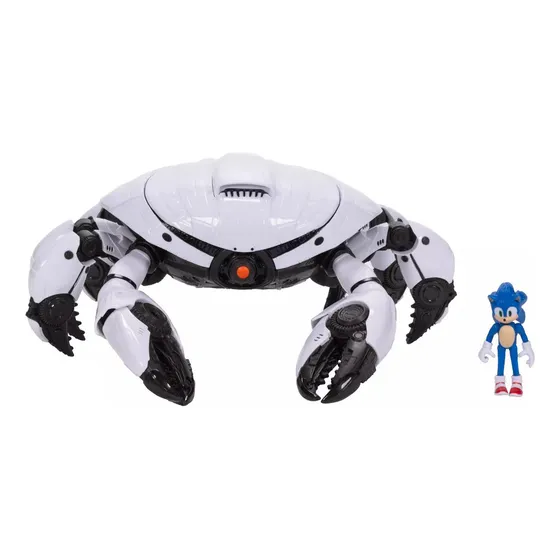 Juego De Batalla Sonic Robot Cangrejo Con Figura