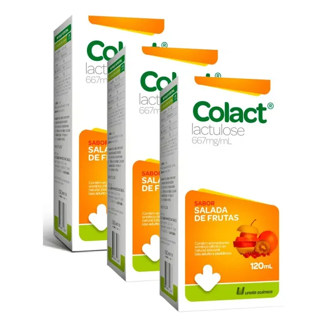 Regulador Intestinal Colact Kit Com 3 Caixas - 120ml