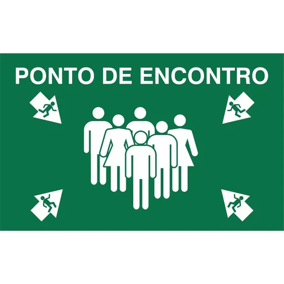 Placa Ponto De Encontro