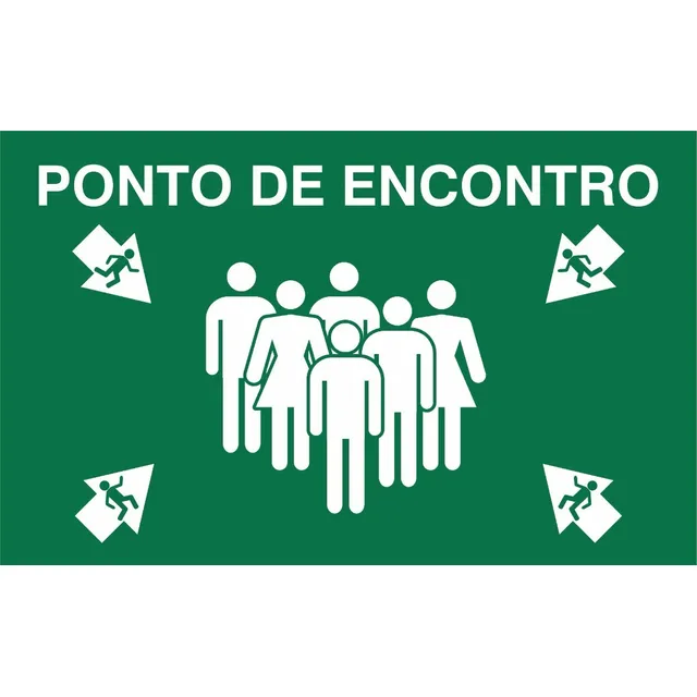 Placa Ponto De Encontro