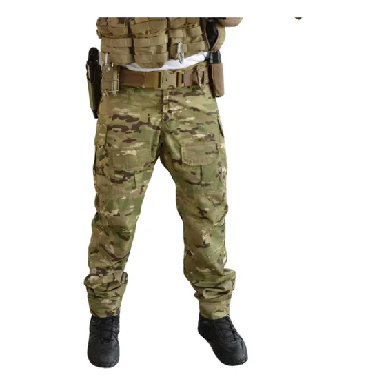 Calça Tática Militar Navy Seal Ripstop Verde Oliva 8 Bolsos 