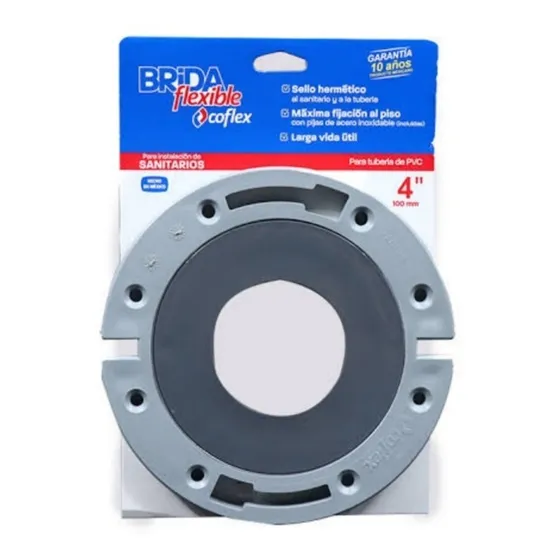 Brida Sanitaria Flexible 4  Corta Coflex