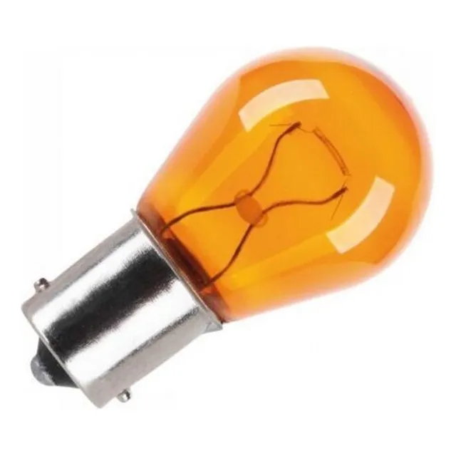 Kit 10 Lamparas Py21w Ambar 12v 21w 1 Polo Pata Pareja Kobo