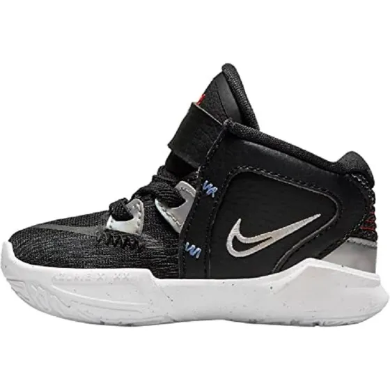 Zapatos Nike Kyrie 8 Infinity Negro/multiblanco Para Niño