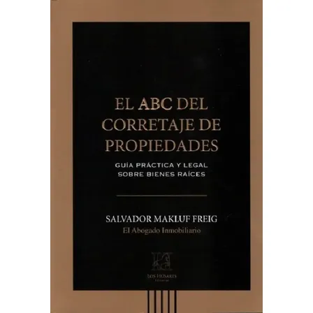 Libro El Abc Del Corretaje De Propiedades Los Húsares