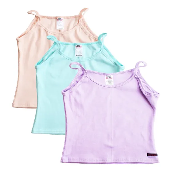 Pack Polos Manga Cero De Tiras Kinetix Lohelia Pastel Mujer
