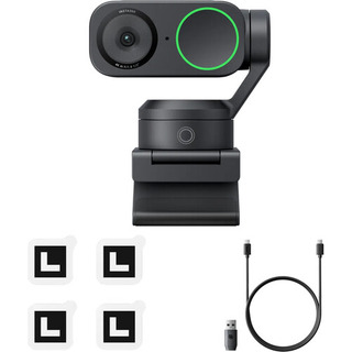 Webcam Insta360 Link 2 - The Ia Powered 4k - 2024 Cor Preto Webcam Insta360 Link 2 - The Ia Powered 4k - 2024 Cor Preto