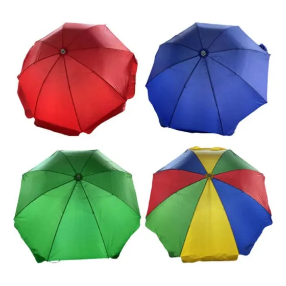 Sombrilla Quitasol Multicolor Diametro 3mt