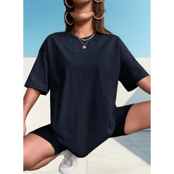 6 Pack Polos Oversize De Mujer