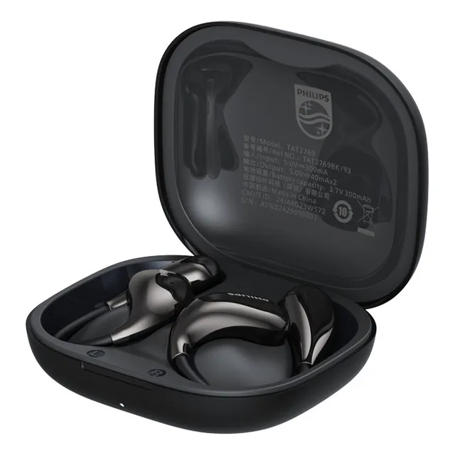 Philips Tat2769 Audífonos Gamer Inalámbricos Monoaurales Color Negro