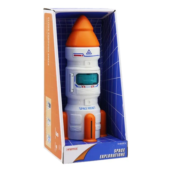 Cohete Espacial Con Sonidos Y Muñecos