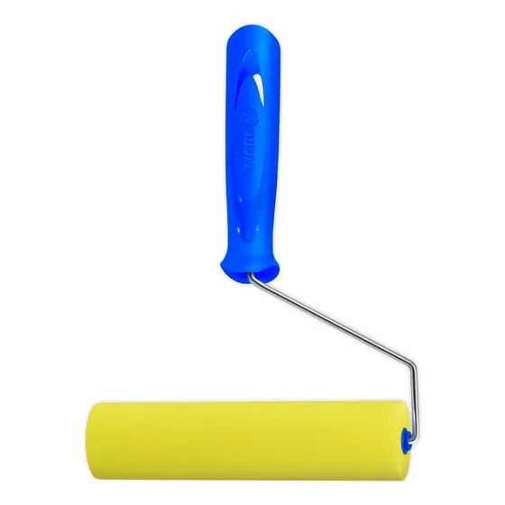 Rolo Pintura Espuma Amarela 15 Cm Tigre