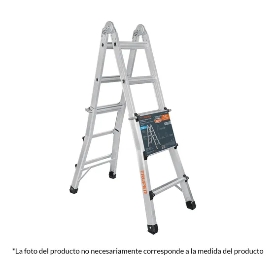 Multiescalera Telescópica,4.5 M,capacidad De Carga 150 Kg