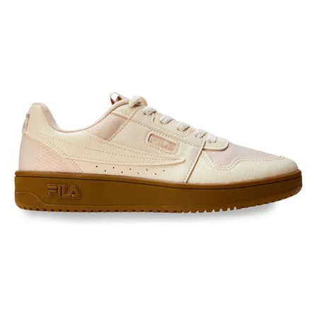 Tênis Feminino Acd Classic Casual Bege Fila Bege Lisa 37 Br