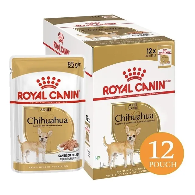 12 X Alimento Húmedo Royal Canin Chihuahua Pouch 85gr. Np