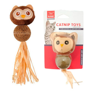 Juguete Para Gatos Catnip En Forma De Búho Juguete Para Gatos Catnip En Forma De Búho