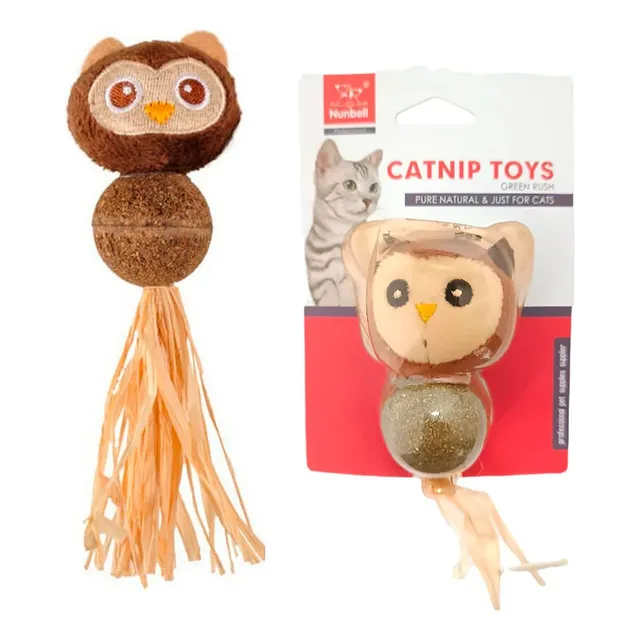 Juguete Para Gatos Catnip En Forma De Búho 