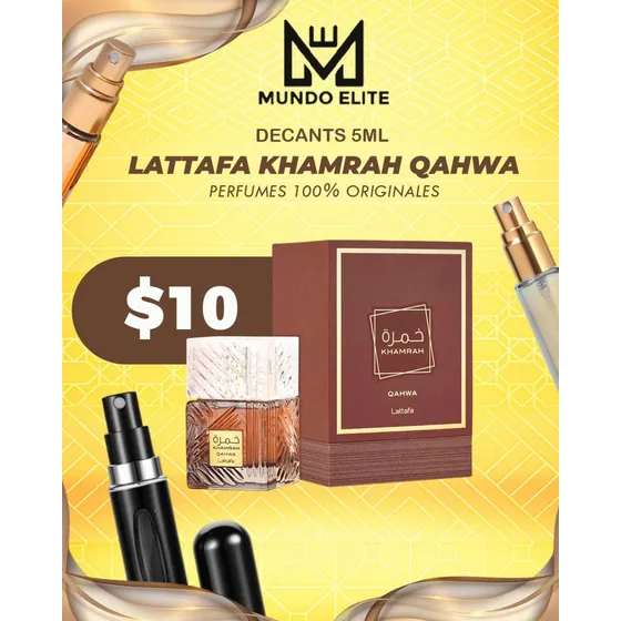 Decants Lattafa Khamrah Qahwa 5ml