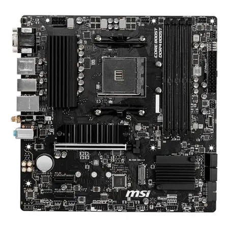 Placa Mae Msi B550m Pro-vdh Wifi Ddr4 Socket Am4 Cor Preto - foto 1