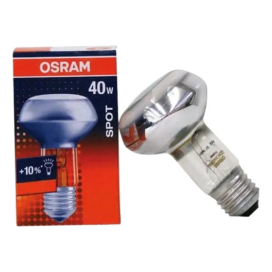 Lampada Refletora Mini Spot R63 40w 110v E27 Concentra Osram
