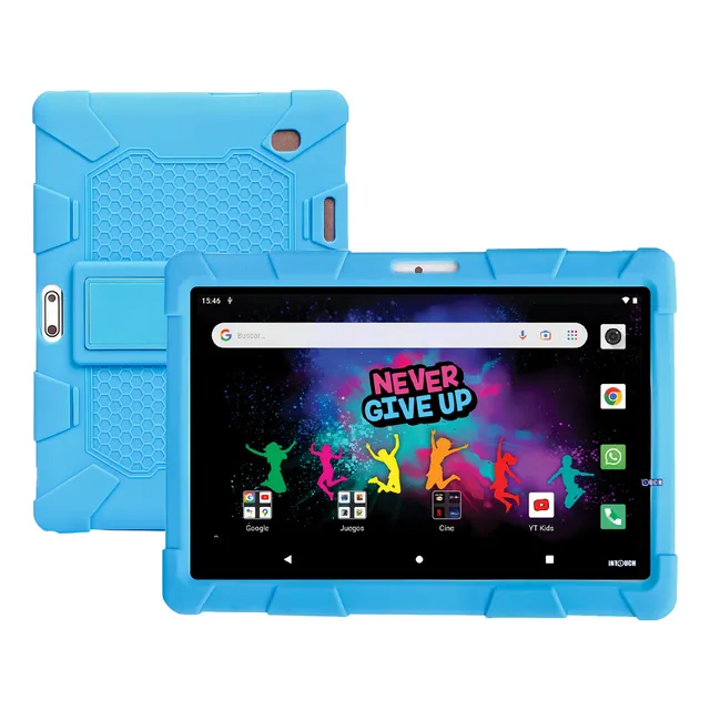 Tablet Intouch Kids and Teens Q1032 10 " Dual Sim Quad Core 32GB Color Celeste