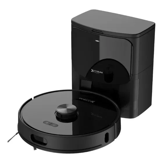 Robô Aspirador De Pó E Passa Pano Kabum K1100 Autolimpante