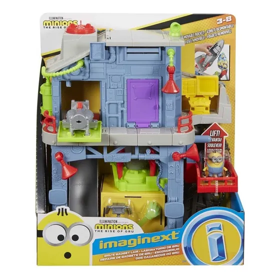 Minions Laboratorio De Gru 38 Cm Con Minion