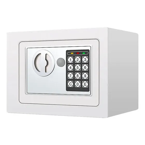 Caja Fuerte Digital Color Negro Y Llaves Seguridad Confianza