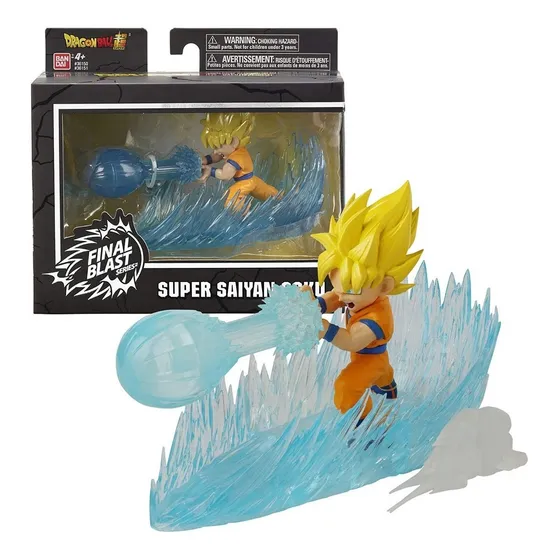 Muñeco Original Bandai Dragon Ball Super Saiyan Goku Febo