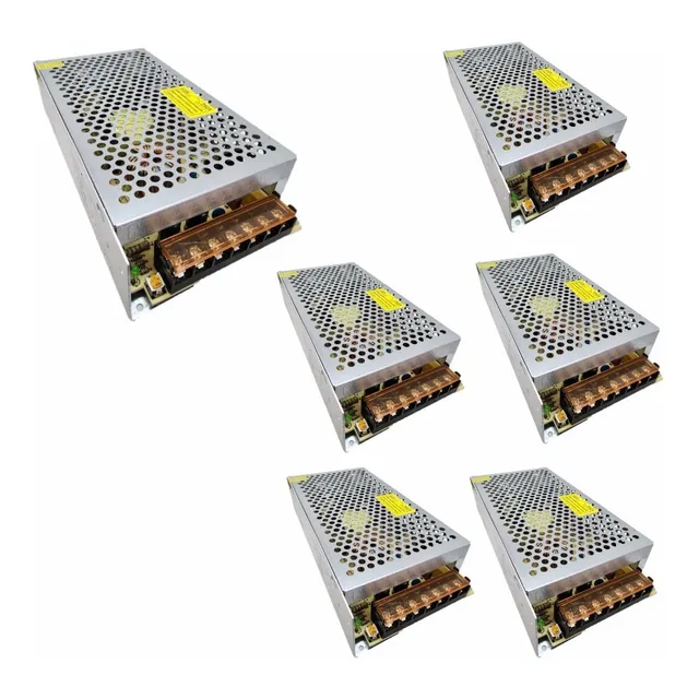 Transformador Fuente Poder Driver 12v 8.5a 100w Paq 5 Pzas 