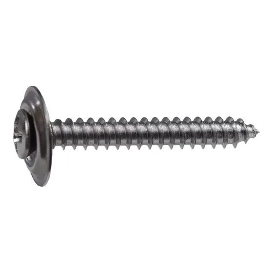 Pija Con Rondana Integrada #6 Cromada (50pz)